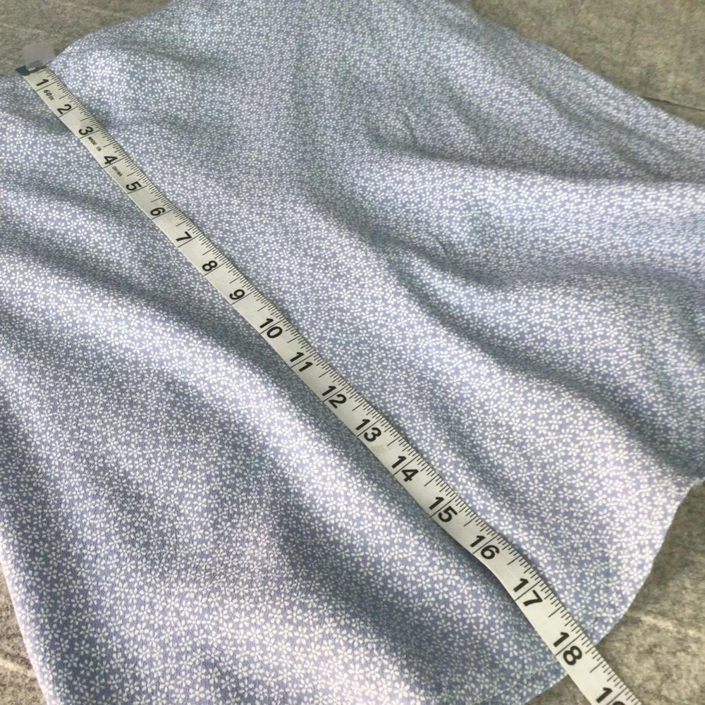 Brandy Melville Light Blue Mini Skirt - Picture 4 of 6